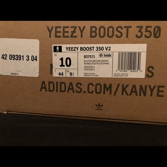 “Authentic” Men Adidas Originals Yeezy Boost 350V2 - Picture 3 of 8